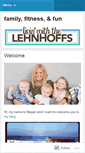 Mobile Screenshot of livinwiththelehnhoffs.com
